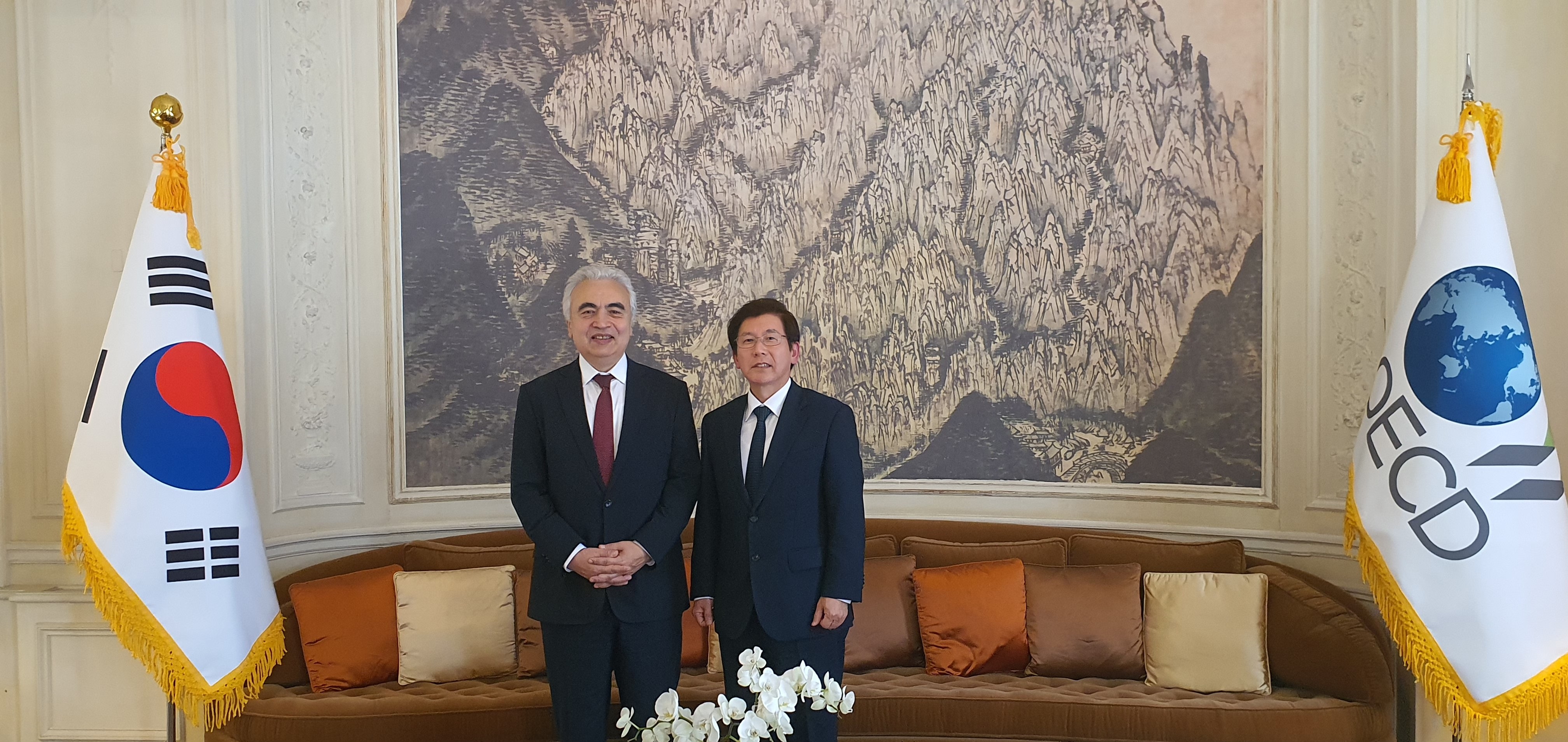 Ambassador Sangdae Choi meets Dr. Fatih Birol, Executive Director of International Energy Agency