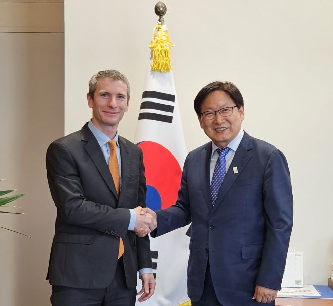 백태웅 대사, 신임 주OECD칠레대사 접견 (6.8)
